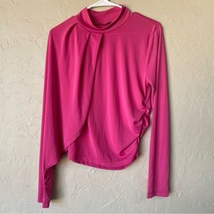ZARA Pink Long Sleeve Wrap